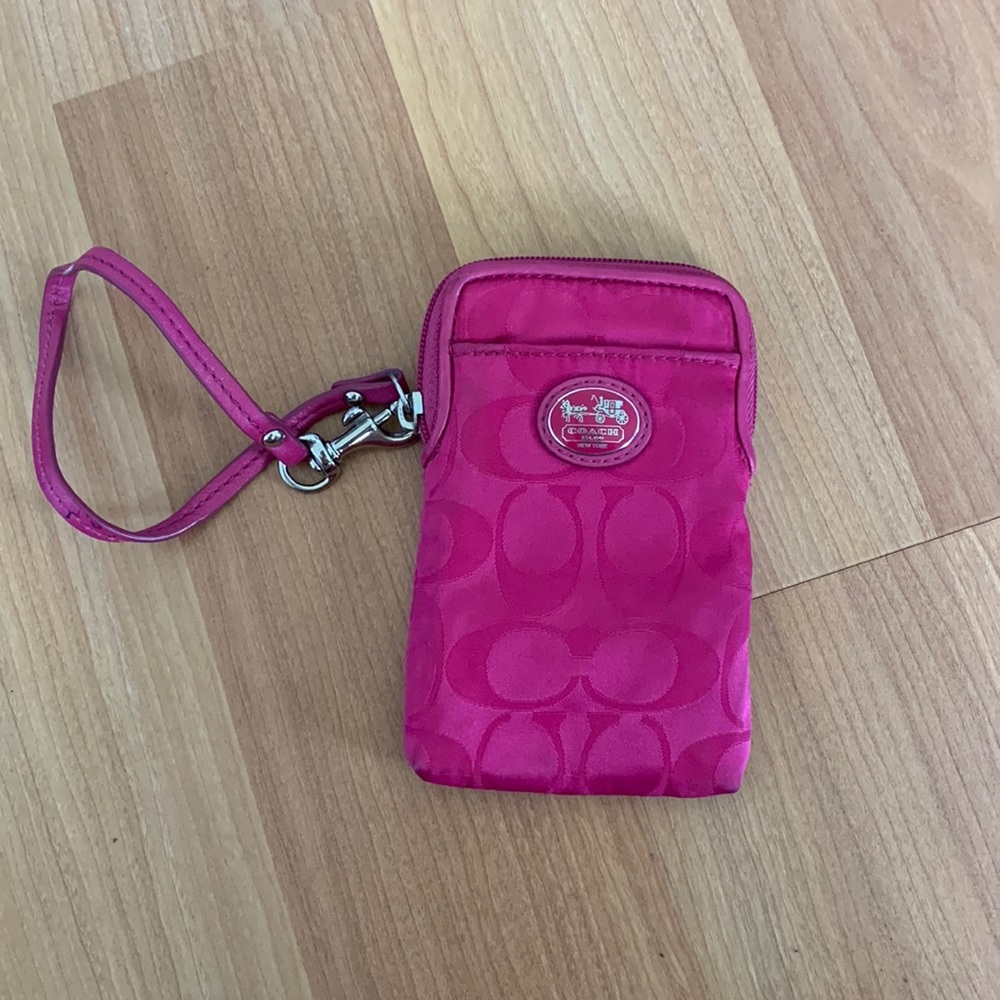Coach wristlet